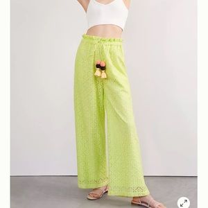 Anthropologie Lacy Wide-Leg Pants